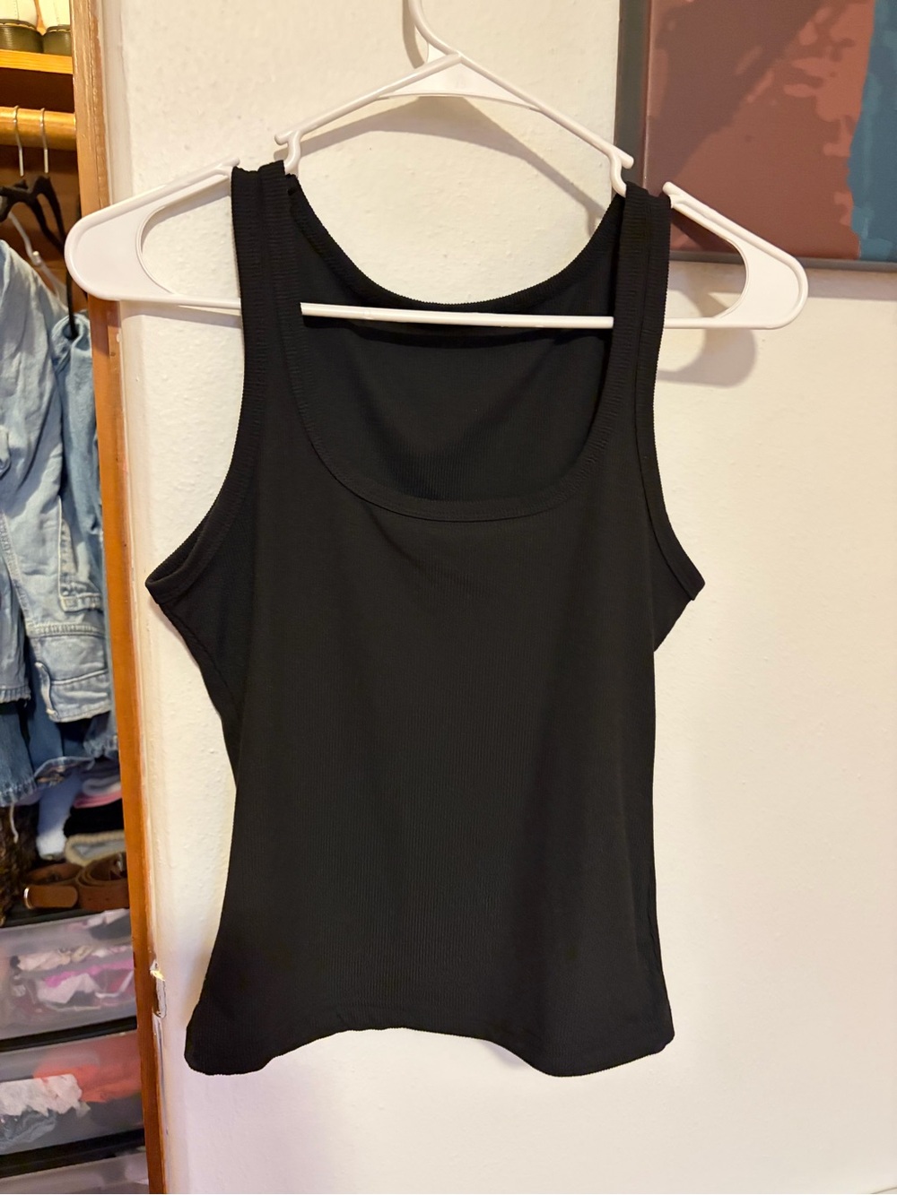 Dazy Classic Black Halter Tank Top